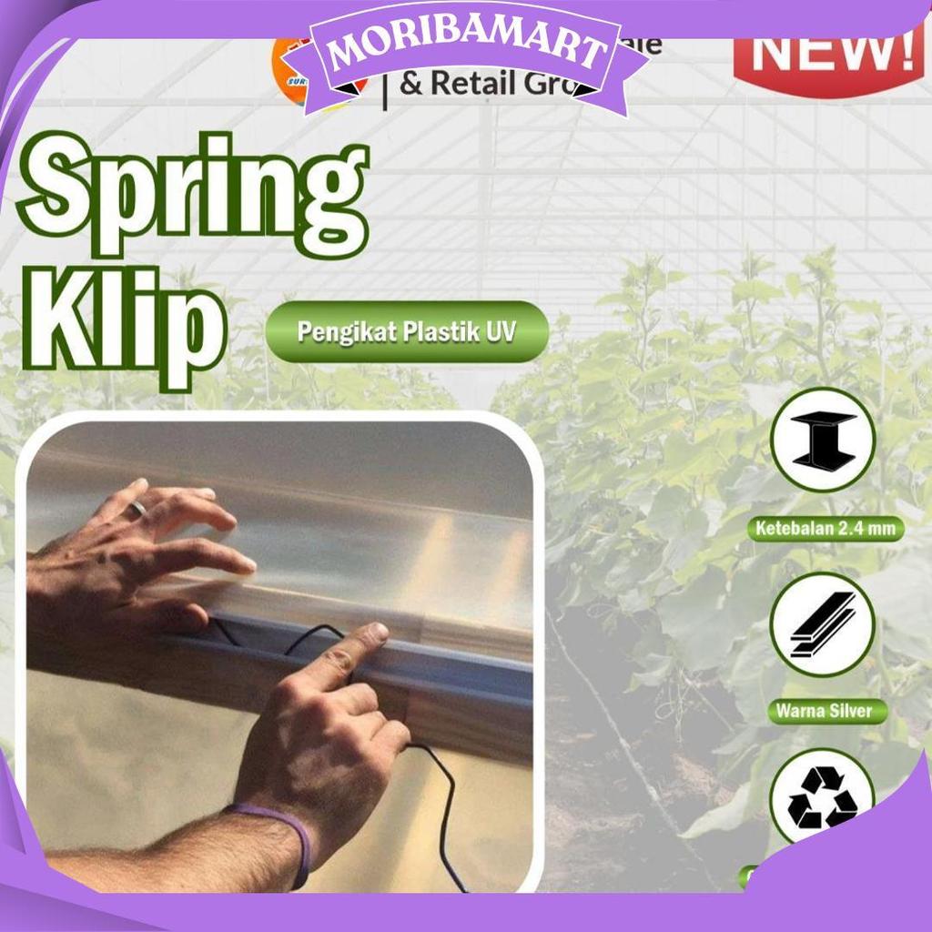Penjepit Plastik Uv / Spring Klip Alat Pasang Plastik Uv Sale