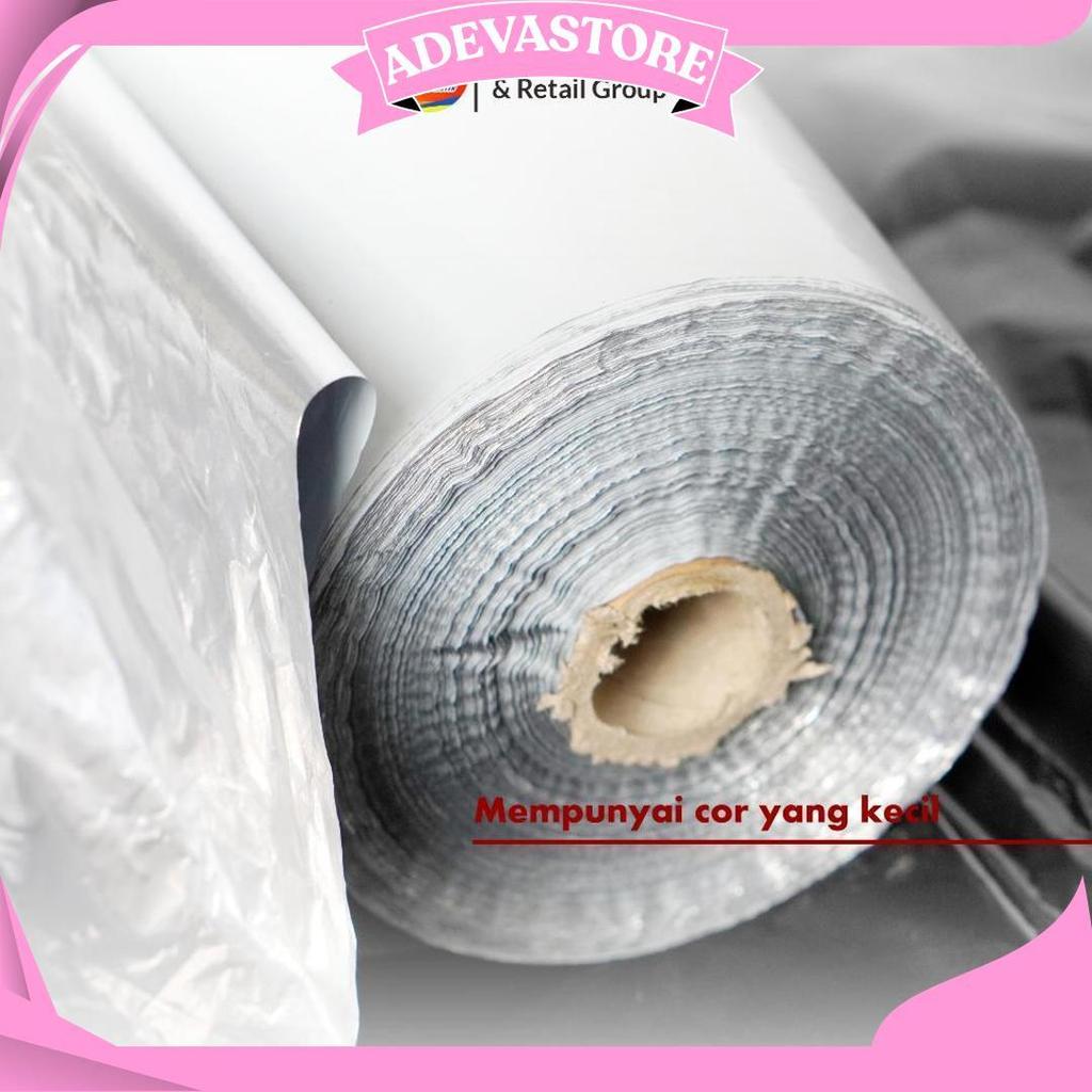Premium  Plastik Mulsa Perak  1 Roll 8 Kg Mulsa Grenjeng Lebar 90 Cm Promo Puncak