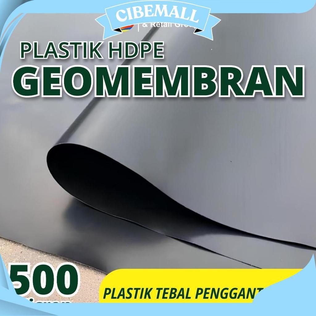 Geomembran Hdpe Tebal 500 Micron Lebar 5 Meter Ori