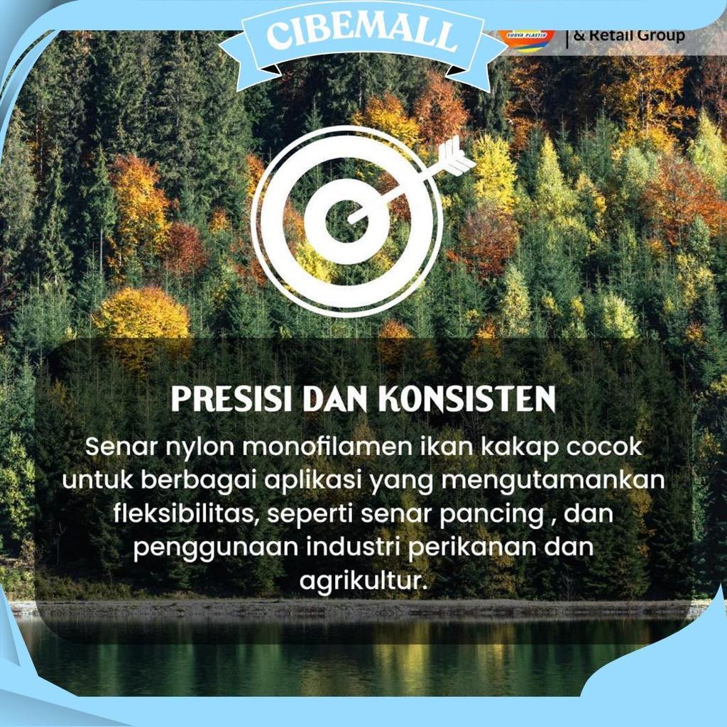 Senar Cap Ikan Kakap  Ukuran 400 (25)  Per Roll /Tali Senar Pancing / Senar Layangan Ori