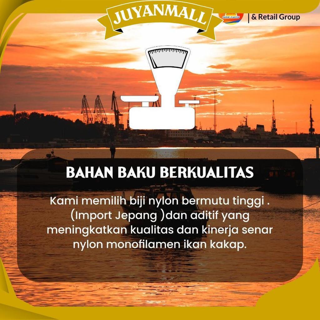 Senar Cap Ikan Kakap  Ukuran 1000 (70)  Per Roll /Tali Senar Pancing / Senar Layangan Cod