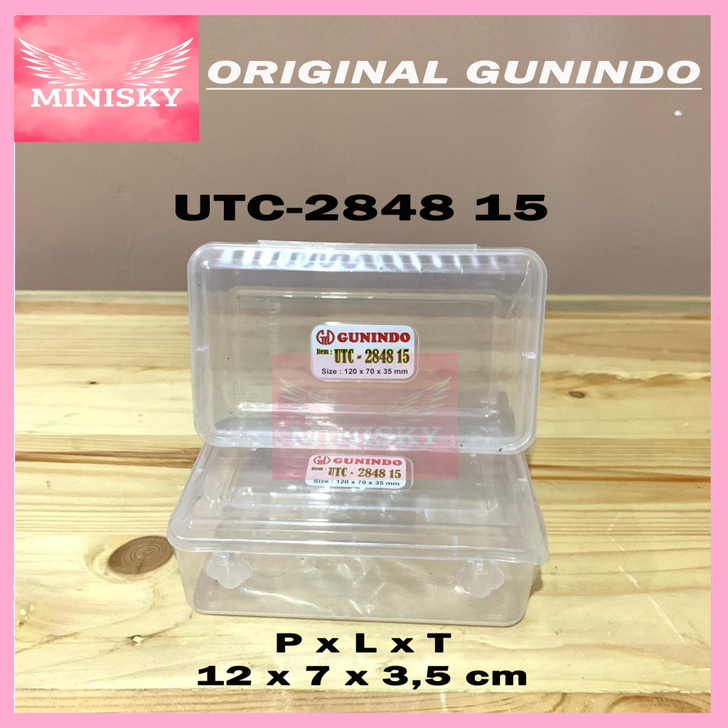 Utility Container / Kotak Penyimpanan Serbaguna Gunindo UTC-2848 15