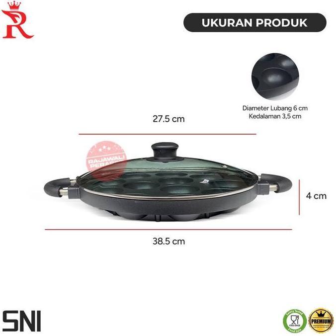 Cetakan Kue Takoyaki 12 Lubang Cekung Wajan Cake Pan 12 Lubang