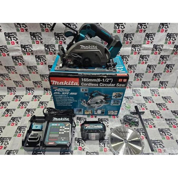 LIBARDIRT Mesin Circle Circular Saw Cordless Baterai Makita 40V HS012 HS012GZ