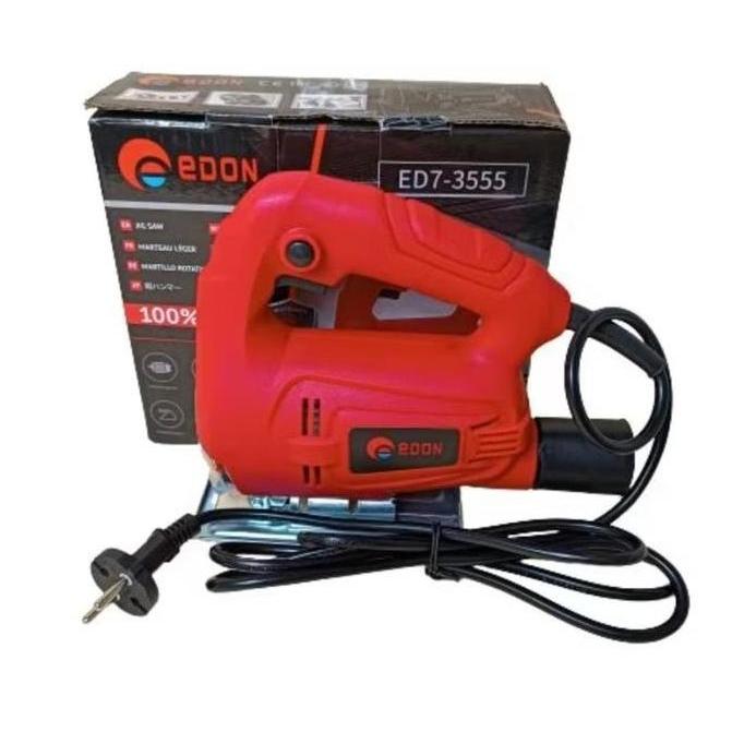 KAHONO MESIN JIG SAW GERGAJI LISTRIK GERGAJI KAYU & TRIPLEK ORIGINAL EDON BERGARANSI RESMI jigsaw pv