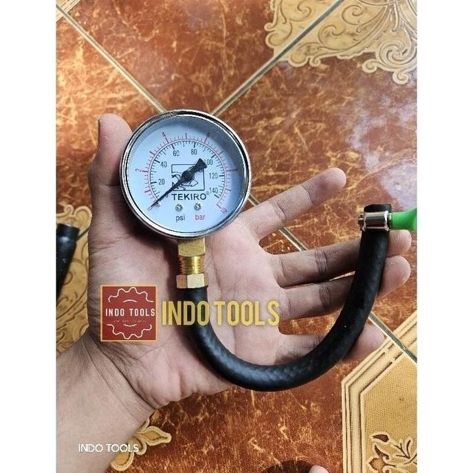 LIBARDIRT Alat Tes Fuel Pump Tester Pressure Regulator Tester Pompa Injeksi Motor