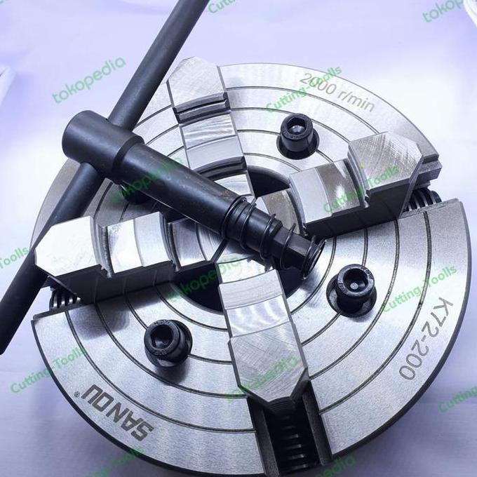 KIATO CHUCK BUBUT 8IN 4 JAW / CLAW BUBUT 8IN / CATOK KEPA BUBUT 8IN