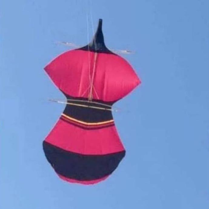 layangan janggan mini / raja naga ukuran 70cm  80cm  90cm