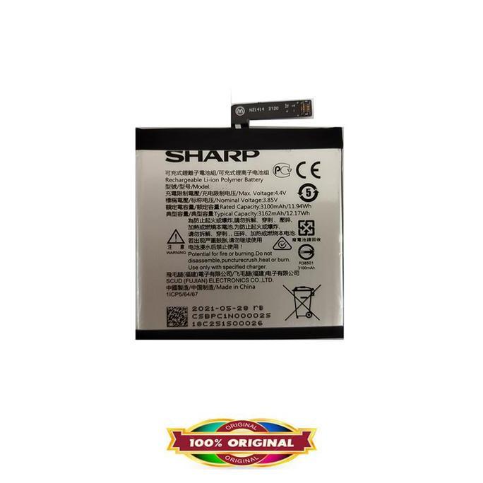 NEW Original Battery for Sharp Aquos V 2019 - SH-C02 - 3162mAh - Garansi 1