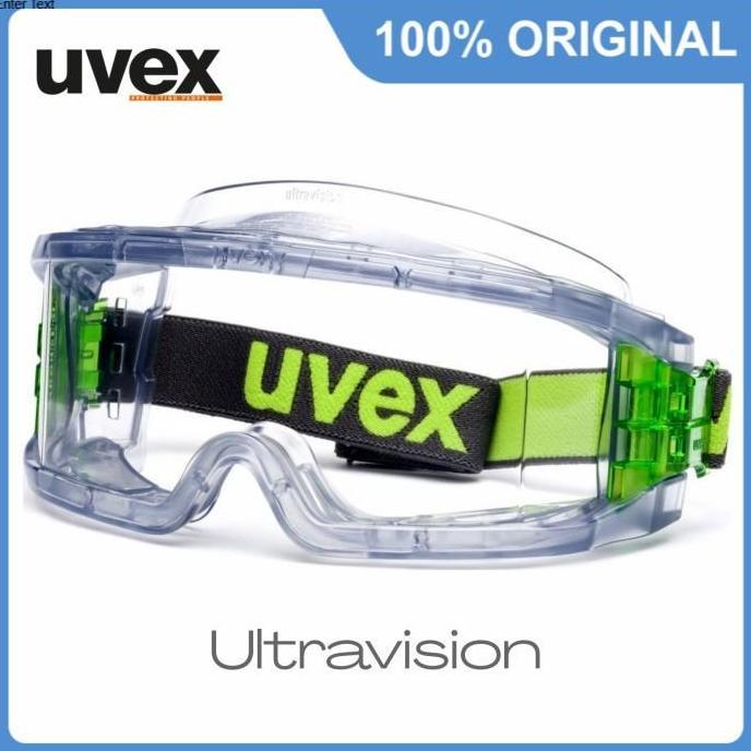 TERBARU UVEX ULTRAVISION 9301-906 ORIGINAL KACAMATA ANTI FOG SAFETY GOOGLE HOT SALE