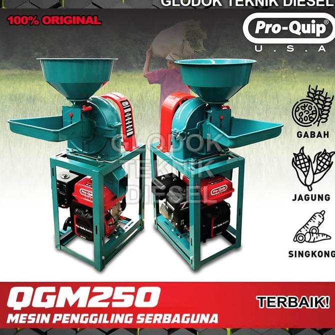 Mesin Penggiling Giling Jagung Gabah Serbaguna QGM250 QGM 250 Proquip