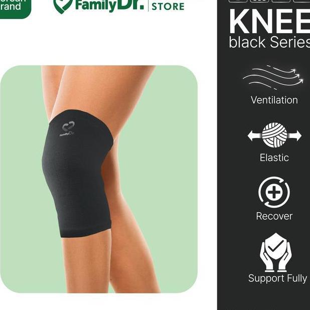 Family Dr Knee Support Bla