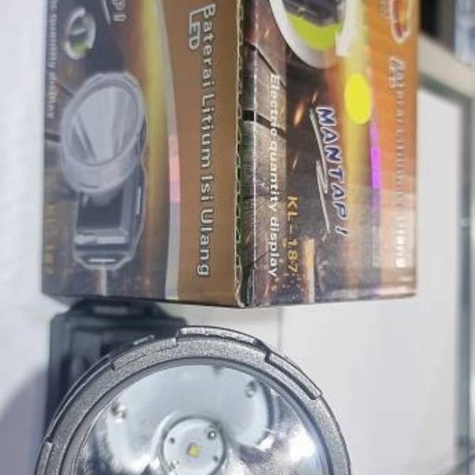 Senter Kepala Dony Kl-187 Cahaya Kuning 20 Watt