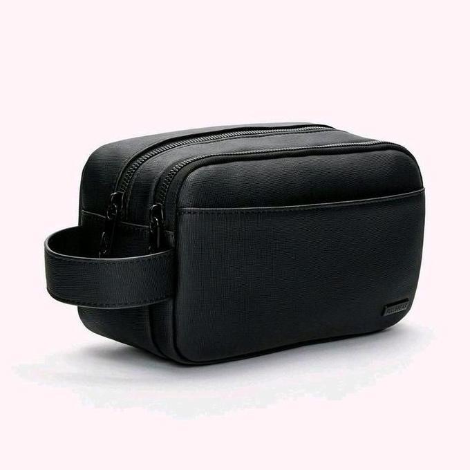 Pouch bag Pull and Bear Clutch Pria Original Hitam FA