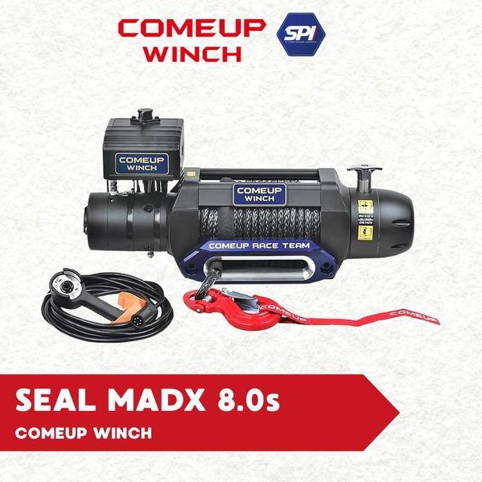 COMEUP WINCH MADX 8.0 - WINCH MOBIL OFFROAD OVERLAND EXTREME ADVENTURE WATERPROOF ORIGINAL DAN TERPE