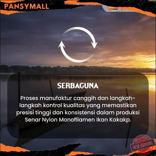 New Senar Cap Ikan Kakap  Ukuran 1000 (70)  per Roll /Tali Senar Pancing / Senar Layangan