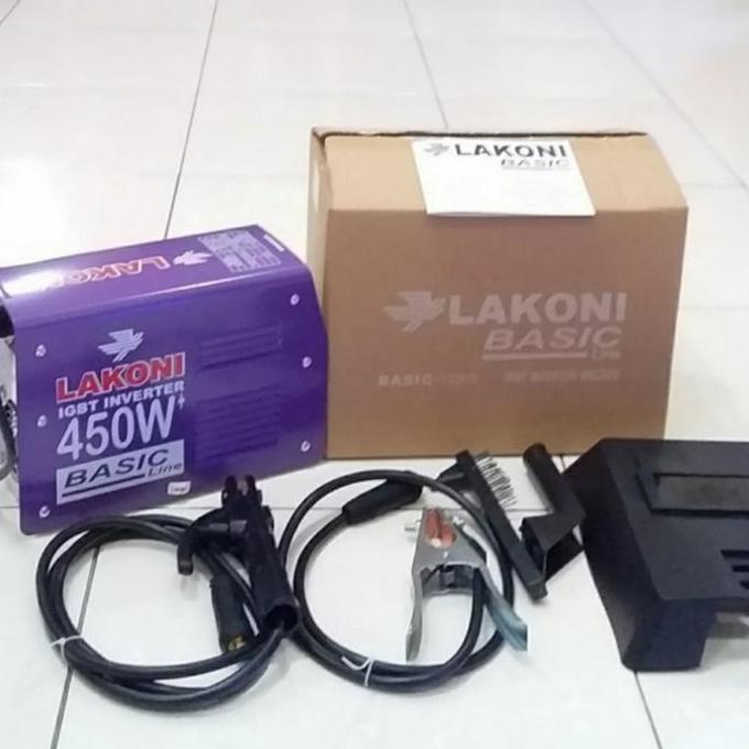 MESIN LAS / TRAVO LAS 450WATT LAKONI BASIC INVERTER