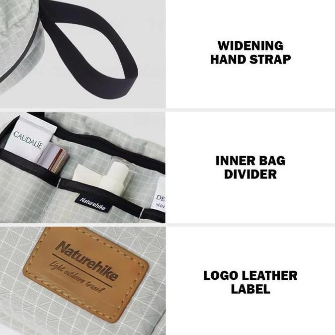 Wash Bag Naturehike SN03 NH20SN010 Travel Toiletry Bag