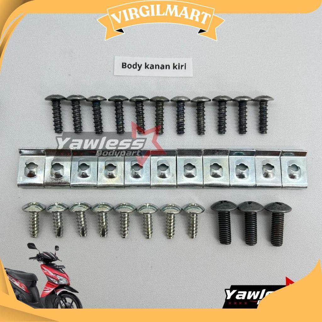 Baut Vario 110 Karbu Full Set/ Baut Motor Honda Vario 110 Full Set Promo