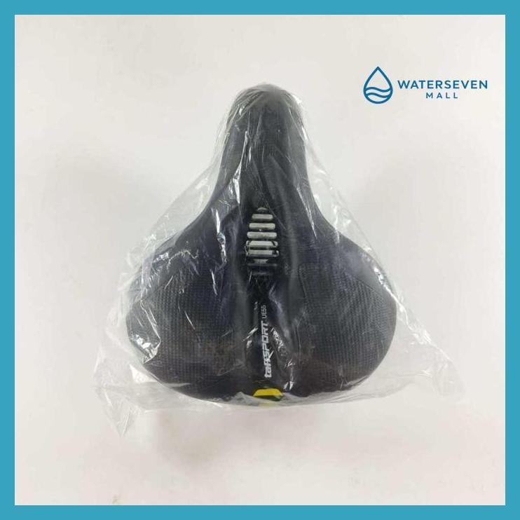 ( ORIGINAL  ) SPORT JOK SADEL SEPEDA KULIT SOFT PAD CASUAL STYLE - UE55 PRIVASI AMAN