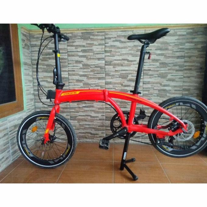 standar sepeda lipat/ paddock seli/ jagang tengah sepeda lipat volmarc
