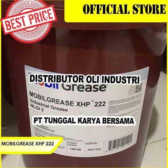 TERMURAH - MOBILGREASE XHP 222 ( Original Exxon Mobil - 16 KG )
