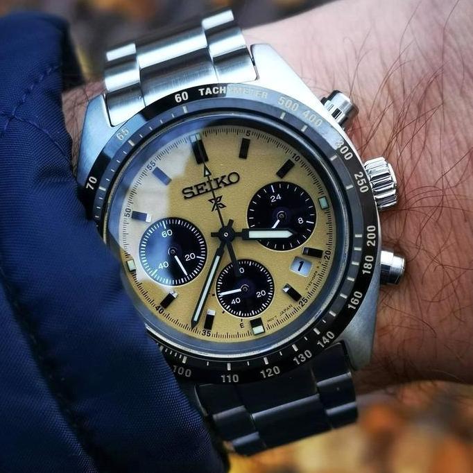 Seiko Prospex SSC817P1 Solar Chronograph Cream Dial SSC817