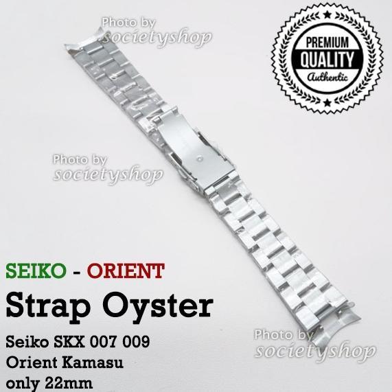 OYSTER HANYA STRAP Rantai Jam Tangan Seiko Orient Kamasu Watch 22mm tali 22 Aksesoris jam tangan