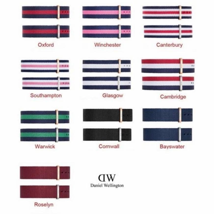 Strap Dw Tali Jam Tangan Dw Daniel Wellingtonn Original COD Aksesoris jam tangan