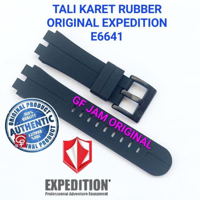 TALI KARET RUBBER EXPEDITION ORIGINAL E6641 E 6641 MC TALI JAM TANGAN