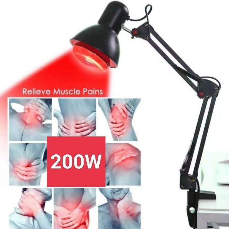 ADA PENGATUR SUHU KOMPLIT LAMPU INFRARED TERAPI + STANDING 150W Alat kesehatan