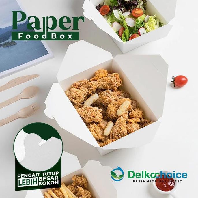 Rice Box Takeaway Box Kemasan Makanan Foodpail Box Makanan Termurah