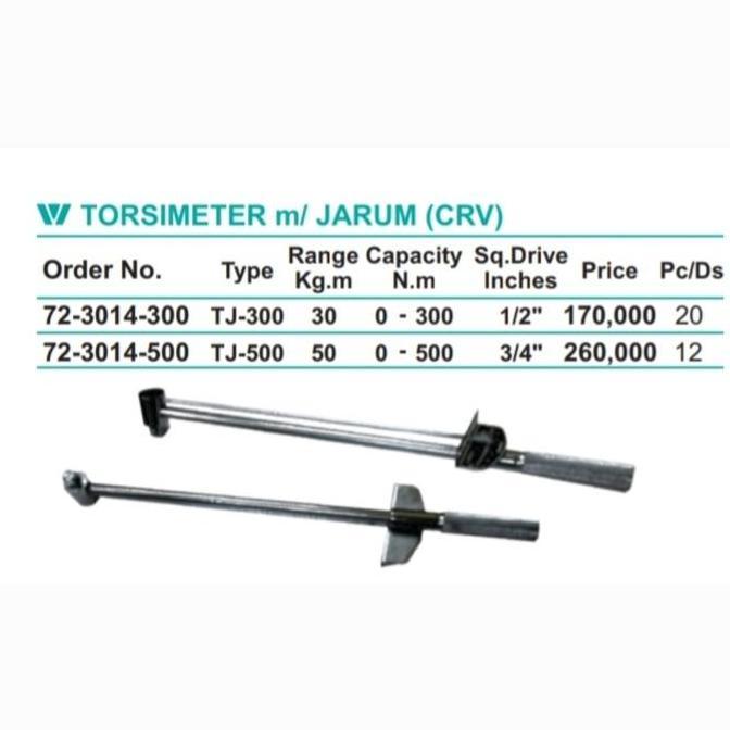 PHRENA Kunci Momen Torsi Torque Meter 1/2 Inch WIPRO