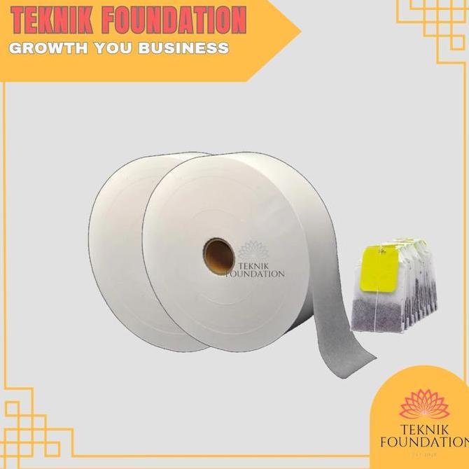 CHRYSAN Kertas Teh Celup Filter/ Tea bag Paper Roll / Kertas Filter Teh 12.5cm dan 14cm
