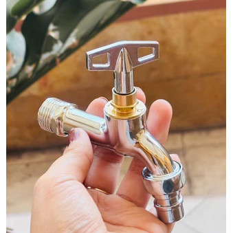 Kran Kunci Taman / Kran Kunci Tembok / Kran Kunci 1/2" FLO