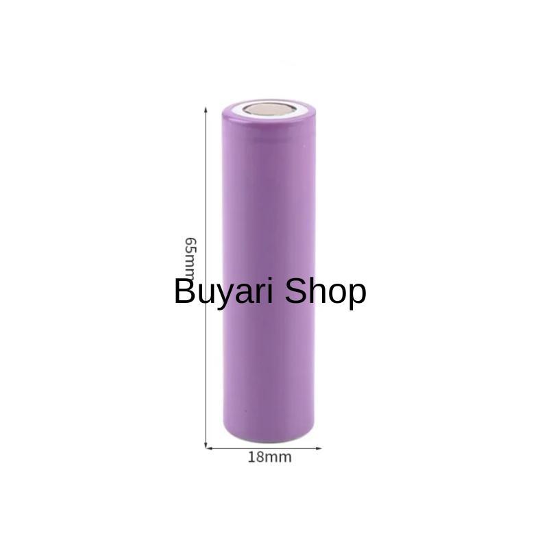 Jy-6 Variasi 18650 Baterai Senter - Baterai Kipas Angin Portable Mini - Baterai 18650 Flat Top Dan T