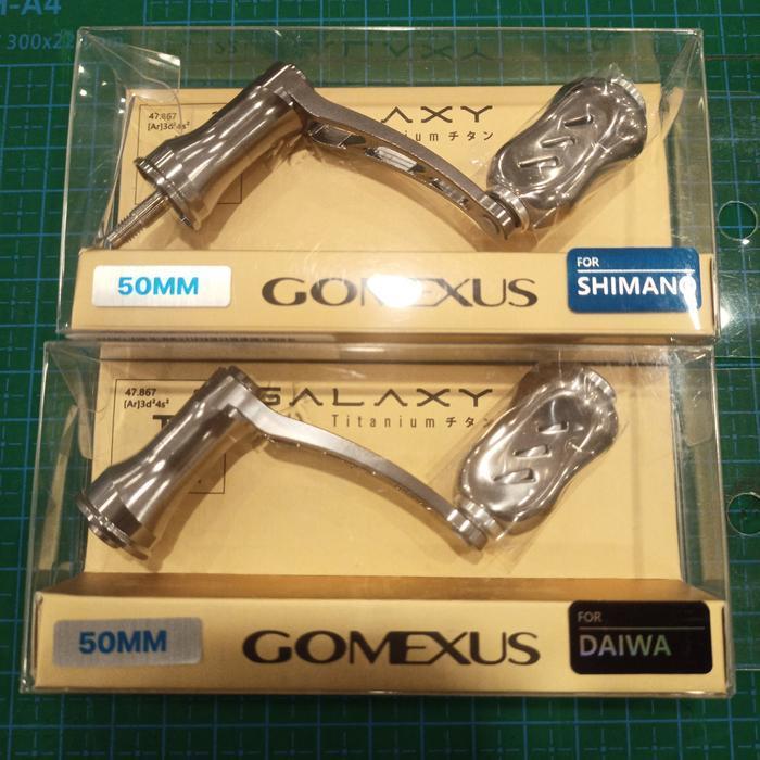 "Cod" - Handle Gomexus With T22 Knob Untuk Reel Spinning Daiwa Shimano Bestseller