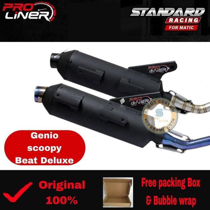 Knalpot ProLiner Beat Fi/Esp Scoopy Fi Genio New Deluxe Standar racing Original