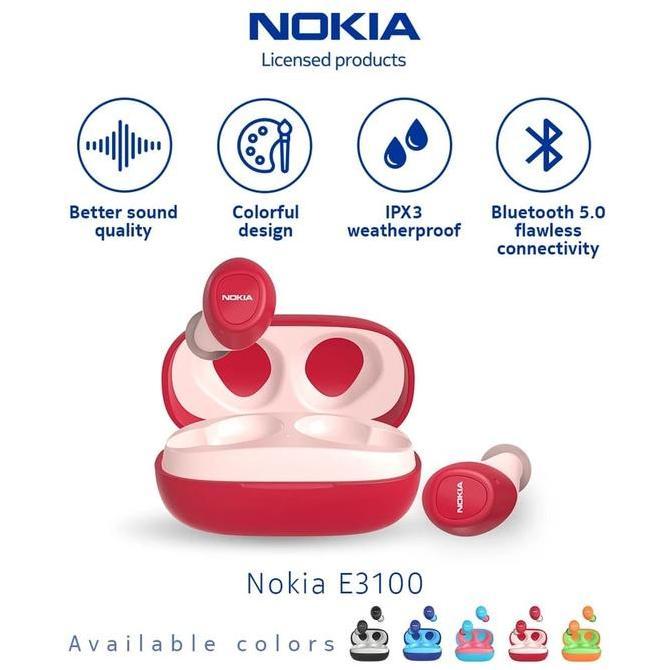 Nokia TWS E3100 True Wireless Erphone Original Original