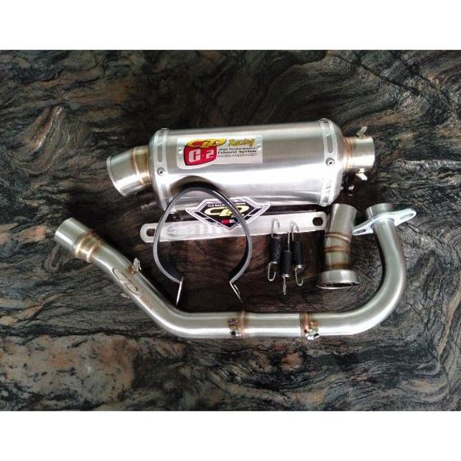 KNALPOT CLD RACING MIO KARBU/MIO SPORTY/NOUVO/FINO TYPE C2 BULAT C2 OVAL Original