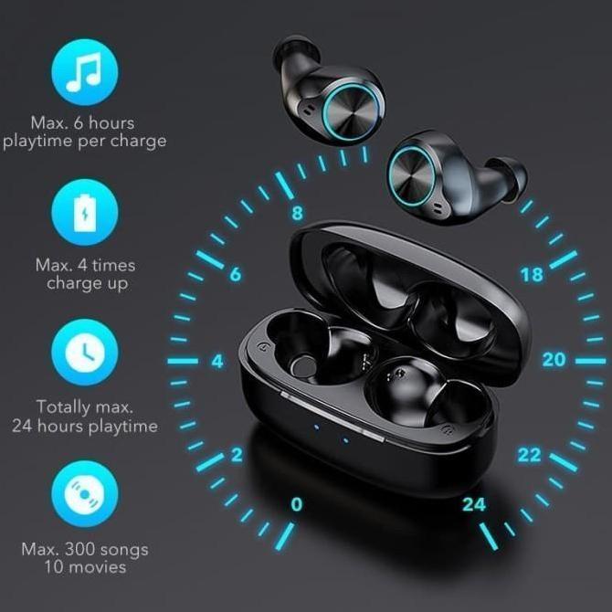 Iphone 7 7 Plus Headset Earphone Wireless TWS Bluetooth LED Original Original