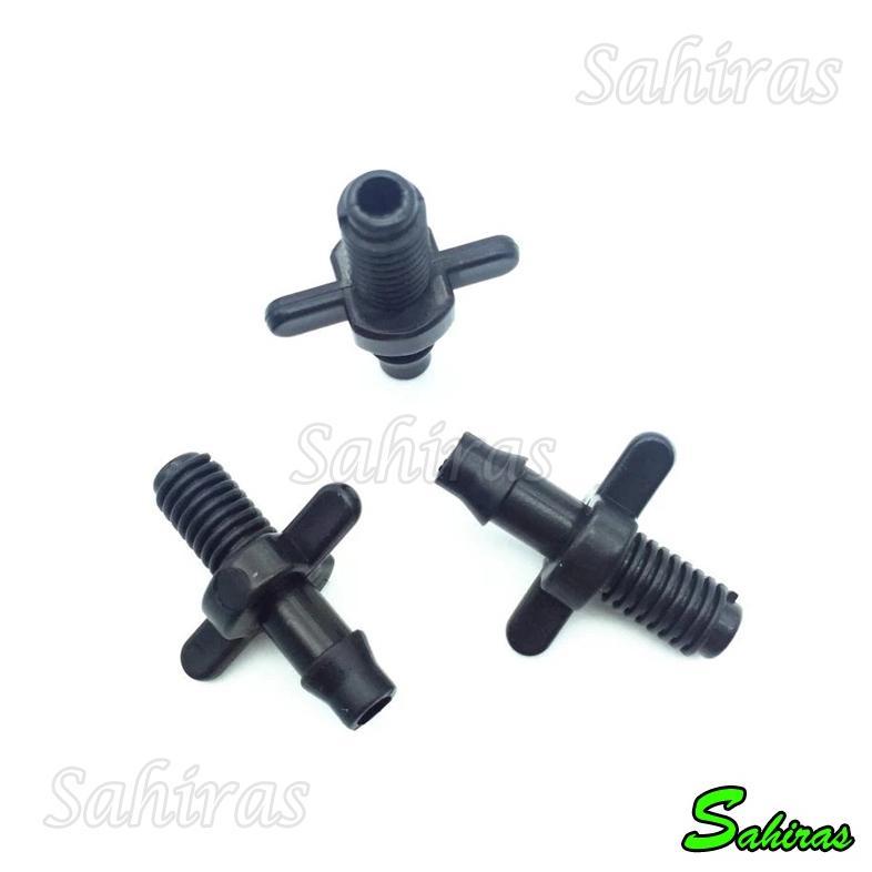 Promo Cod Konektor Selang Ulir 4/7 Mm Nepel Nepple 7Mm ...