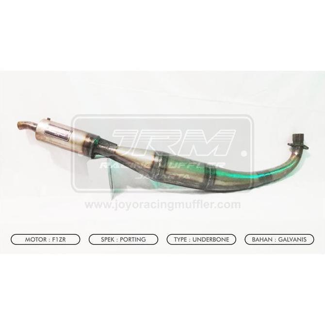 Knalpot F1ZR STD RACING UNDERBONE - JRM Joyo Racing Muffler Original