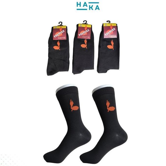 Grosir 1 Lusin Kaos Kaki anak sekolah SD SMP SMA pria dan wanita Fashion kaos  kaki hitam pramuka  S