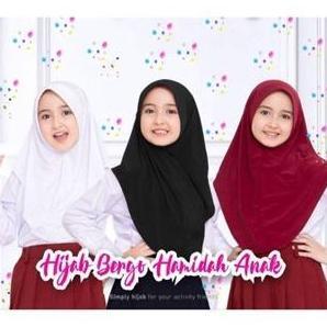 JILBAB HAMIDAH ANAK SEKOLAH/Kerudung instan bergo hamidah anak sekolah