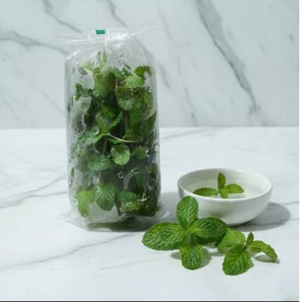 Daun mint segar ( Kemasan Plastik)