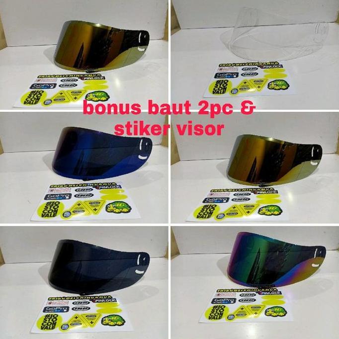 DA16 }} flat visor ink cl max / visor custome pnp ink cl max untuk semua tipe helm ink cl max