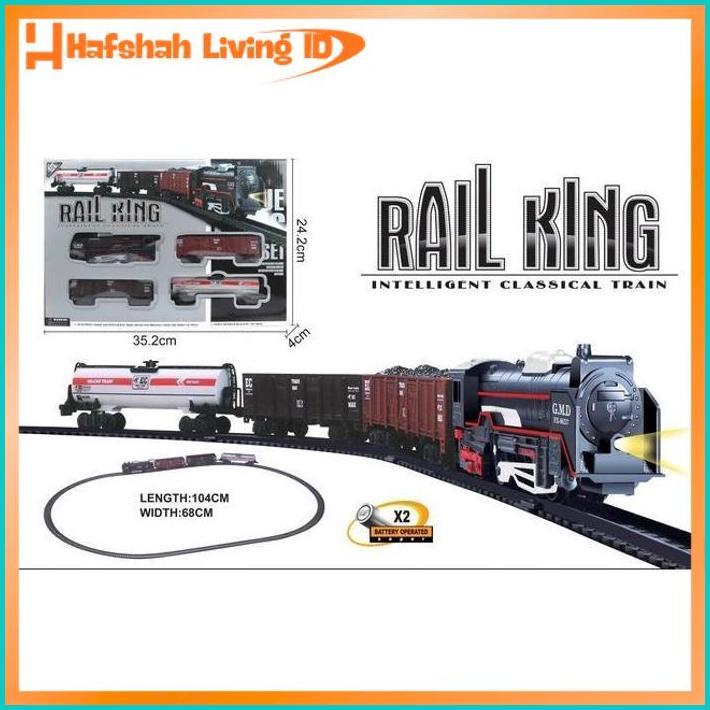 Diskon Mainan Kereta Api Rail King Classical Express Set Ideal Track Ho 1/87
