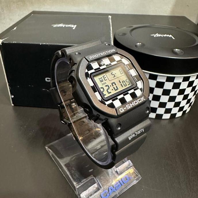 Gshock DW 5600VT stussy Checker