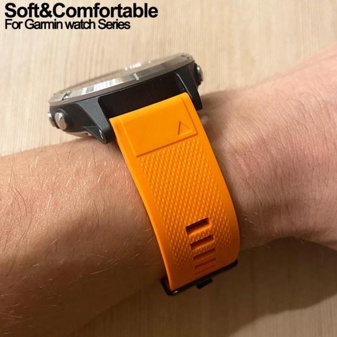 TALI JAM STRAP GARMIN FENIX 7X 6X 5X SAPPHIRE PRO SOLAR SILICONE